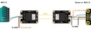 UART Fiber Optic Transceiver Module + 3mm SC-SC Single Mode Duplex Fiber Jumper (3m)