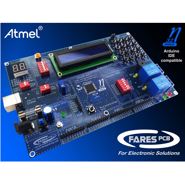 Kit Eta32-MINI Atmel AVR USB Development System Ver.2 - Based on ATMEGA32