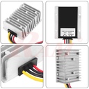 DC-DC Step Down Voltage Converter Waterproof 30A 360W (48Vdc to 12Vdc) SKU#DC112