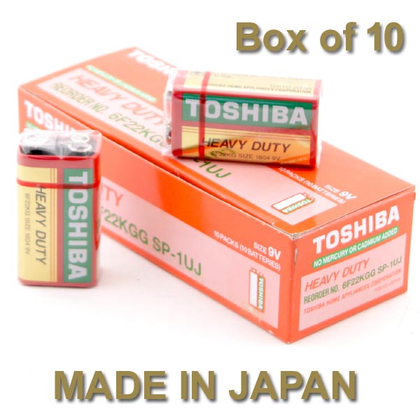 Battery 9V TOSHIBA