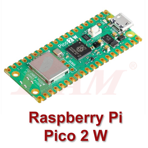 Raspberry Pi Pico 2 W - Wireless Microcontroller Board