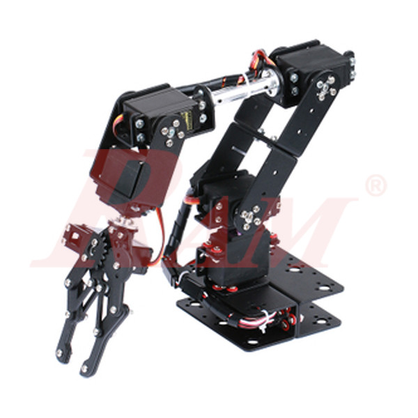 Complete Robotic Arm 6DOF Degrees Of Freedom - Aluminum