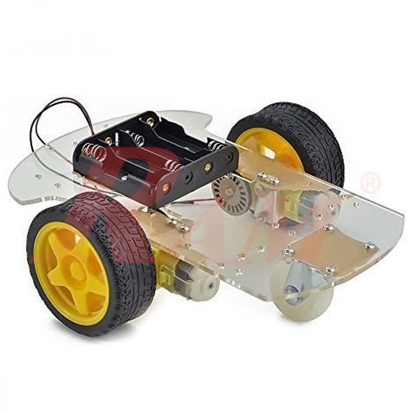 2WD Robot Car Chassis Kit with Speed Encoder Wheels