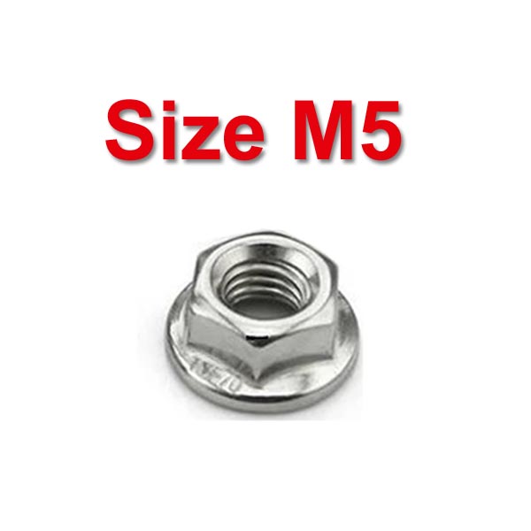 2020/2040 Aluminum Profile Accessory - Flange Nut M5