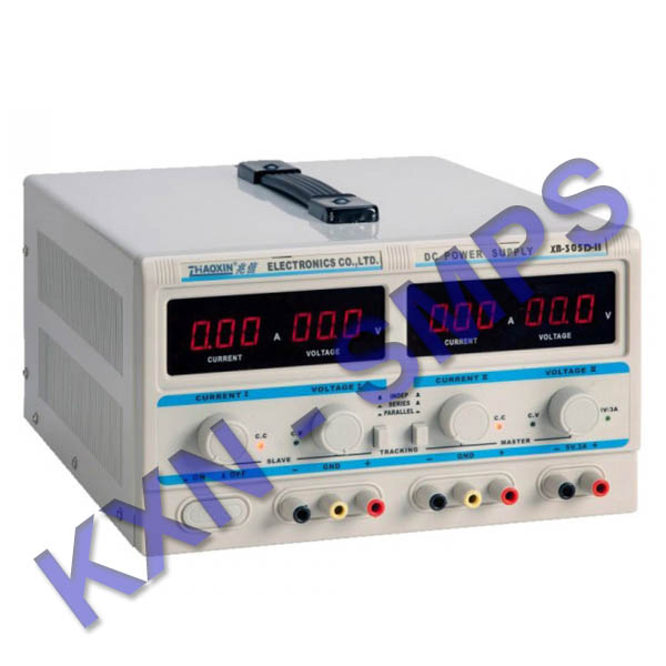 KXN305D-II Switching Triple Output DC Programmable Power Supply 0~30V 0~5A