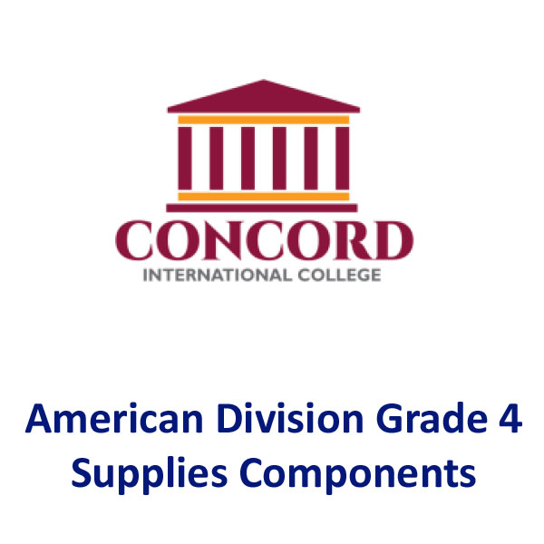 CONCORD School - STEM Supply List American Division - Grade 4