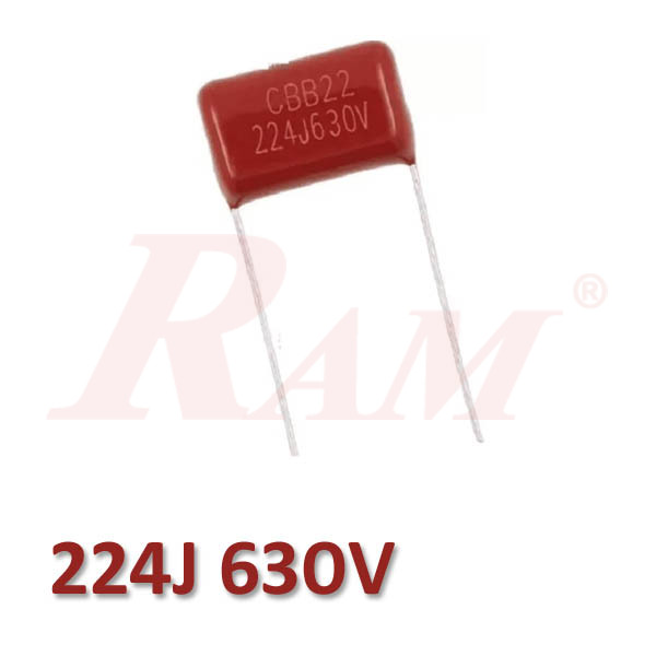 224J-630V Polypropylene Film Capacitor 0.22uF 630V