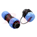 KF17-6pin IP68 Waterproof Dustproof Connector