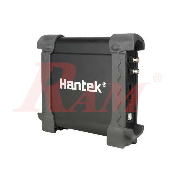 Hantek 6022BL 20MHz 2 Channels PC USB Virtual Oscilloscope with 16CHs Logic Analyzer جهاز راسم اشارة اوسيلوسكوب افتراضي للكمبيوتر USB ثنائي القناة 20 ميجاهرتز + محلل منطقي (لوجيك اناليزر) 16 قناة ماركة هانتيك