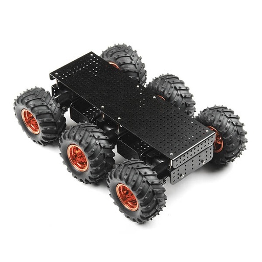 [RO.BASE.RS003S34] Wild Thumper 6WD Drive Chassis (6 Geared DC Motors With Suspension)
