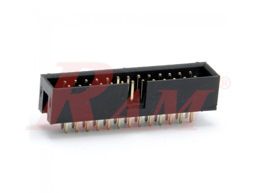 [FC26.PCB] IDC26 Male Polarized (FC26-PCB) سوكت IDC للبورد