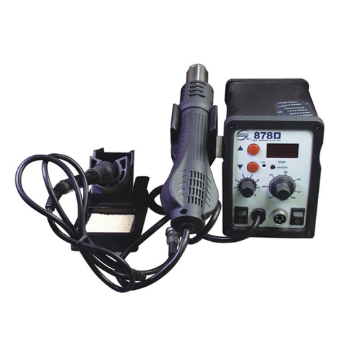 [HOT.AIR.878D] Hot Air 878D Digital Control SMD ESD + Soldering Station