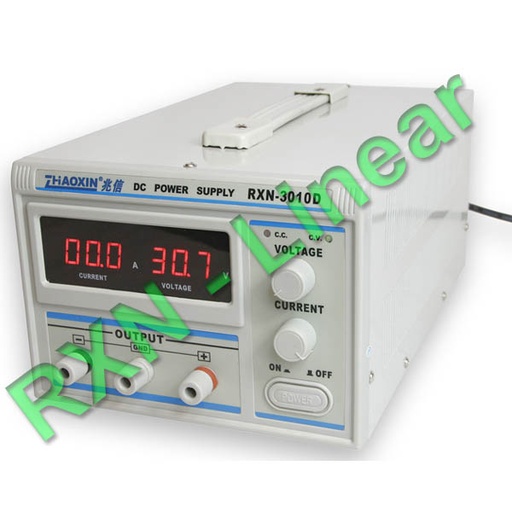 [PS.RXN3010D] RXN3010D Linear Single Output DC Programmable Power Supply 0~30V 0~10A