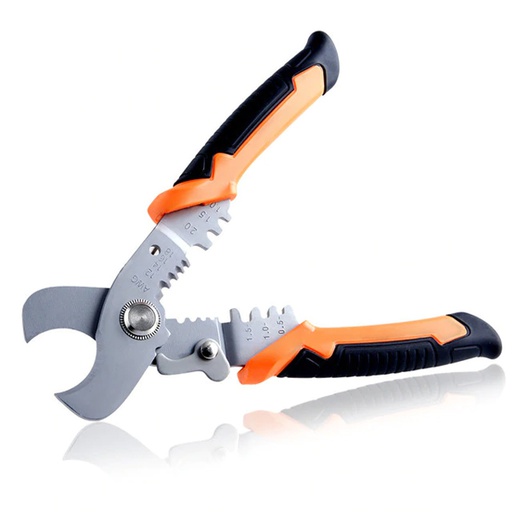 [RT120.6281] RT120-6281 Wire Stripper Shear 7" and Crimping Pliers 12-18 AWG