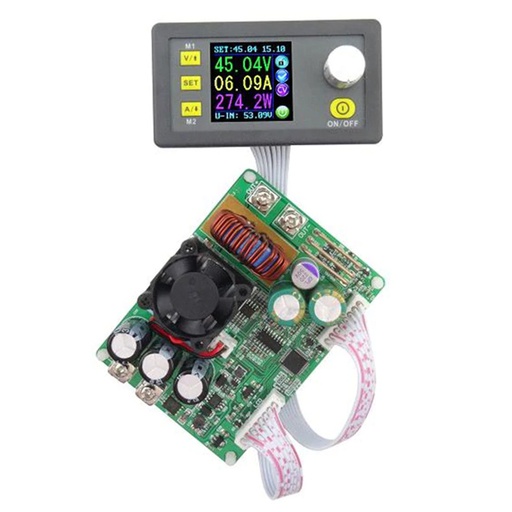 [DPS50V15A.ALL] DC-DC Step Down Converter - DPS5015 Programmable Power Supply Buck Voltage Converter With Color LCD Voltmeter