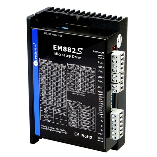 [EM882S] EM882S - 2 Phase Digital Stepper Driver