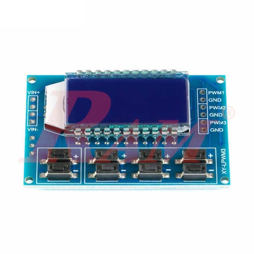 [KIT.PWM.3CH.SIGNAL] PWM Signal Generator 3-Channel Module 1Hz-150KHz Input DC 3.3-30V