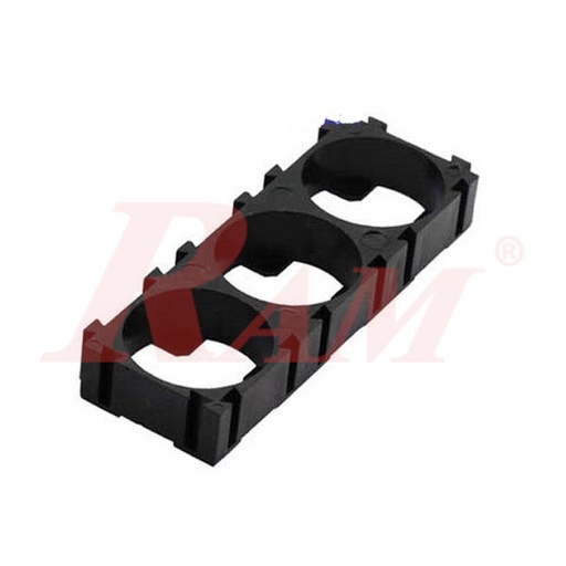 [SHELL.3X.18650] Shell 1x3 Cell Spacer Holder 18650 Lithium Battery Plastic Rack