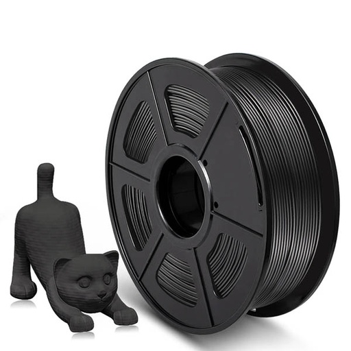 [SL.PLA.BLACK.1KG] PLA 3D Printer Filament (1.75mm) Black Color 1Kg Roll (SKU#SL100)