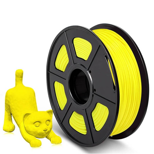 [SL.PLA.YELLOW.1KG] PLA 3D Printer Filament (1.75mm) Yellow Color 1Kg Roll (SKU#SL108)