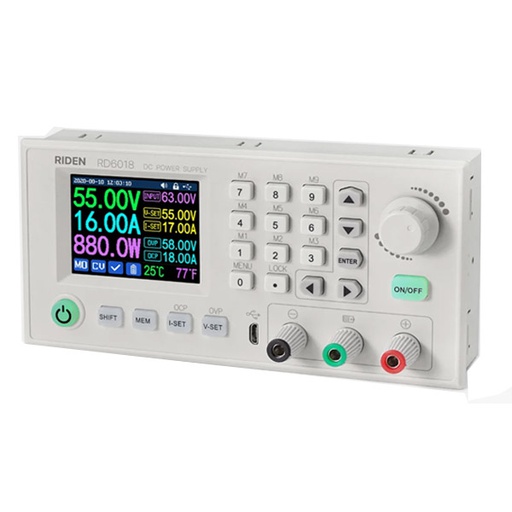 [RD6018W.PANEL] Riden RD6018W DC Panel Power Supply Variable With WiFi