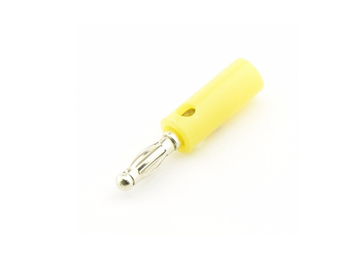 [AD38.YELLOW] Banana Male Plug 4 mm - Yellow Color (AD38)
