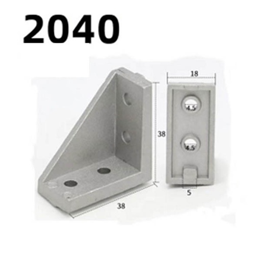 [SY2040.CORNER] 2020/2040 Aluminum Profile Accessory - SY2040 Corner Part