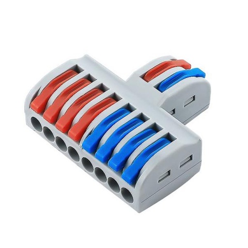 [WAGO.SPL82] WAGO SPL-82 - 2 in 8 out Universal Compact Wire Wiring Connector