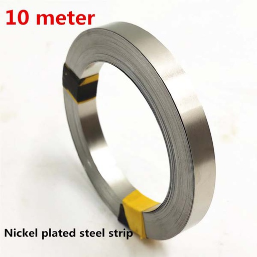 [SPOT.WELDING.ROLL.10MM] Spot Welding Roll 10mm Nickel 0.25x10mm - 99.96% Pure Nickel (10m/roll)