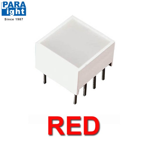 [7S.B1010E] LED Light Bar Super RED B1010E
