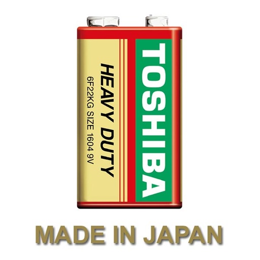 [BATTERY9V.TOSHIBA] Battery 9V TOSHIBA