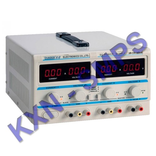 [PS.KXN3010D.II] KXN3010D-II Switching Triple Output DC Programmable Power Supply 0~30V 0~10A