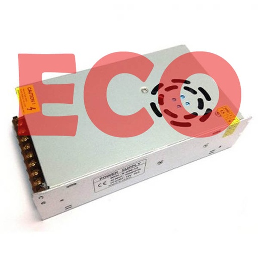 [SMPS.ECO.24V.15A] Eco SMPS Output +24Vdc/15A Input 220Vac With Cooling Fan