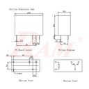 Re7-Relay 12V 5pin 10A