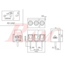 2 Pin PCB Screw Terminal Block Pitch 5mm (R.3) | RAM Electronics