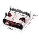 USB Connector on PCB C-Type Type Female 16 Pin (SKU#USB9)
