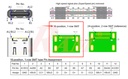USB Connector on PCB C-Type Type Female 16 Pin (SKU#USB9)
