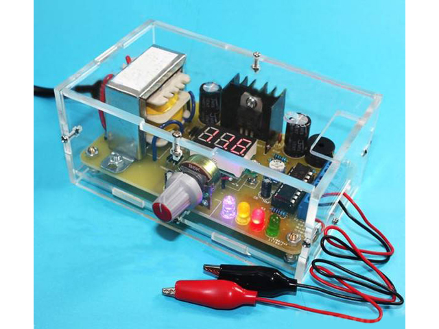 DIY Kit LM317 Adjustable Voltage Power Supply