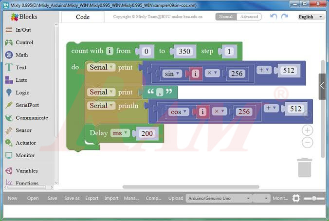 Mixly Block Coding With Arduino Starter Kit For Kids | RAM Electronics ...