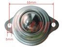 OW006 Metal Caster Wheel 30 mm - Robot Wheel (Max. load 50Kg)