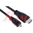 Official Raspberry HDMI to Micro-HDMI Cable 2m - T7733AX-RS