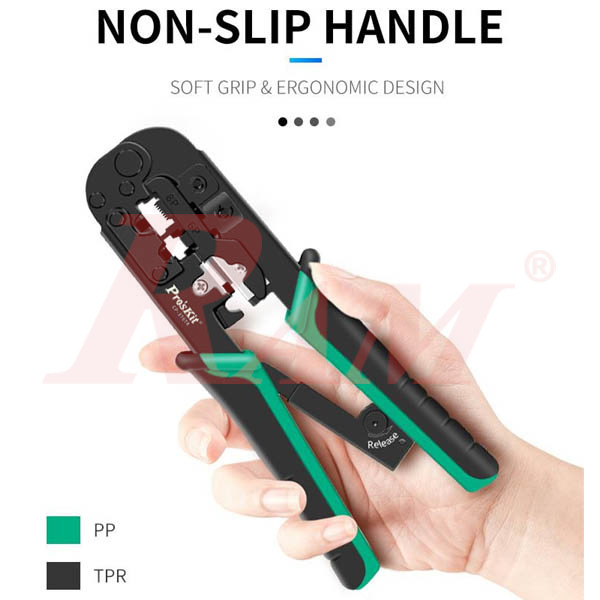 Pro'sKit® UCP-376TX - 4P/6P/8P Telecom Network Crimping Tool | RAM ...
