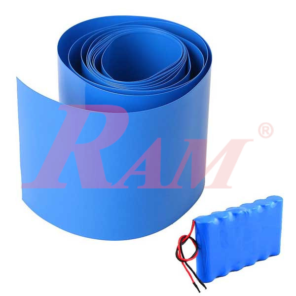 Lithium Battery PVC Heat Shrink 180mm - 1 Meter
