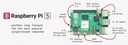 Raspberry Pi 5 launch banner highlighting 2-3x performance and key connectors