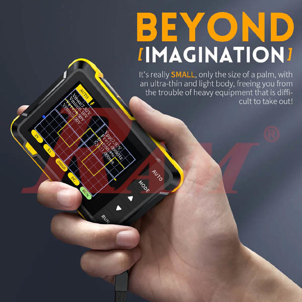 FNIRSI® DSO-152 Mini Pocket 200KHz 2.5MS/s Handheld Digital DSO Oscilloscope