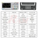 FNIRSI® 1014D 2-IN-1 Dual Channel 100MHz 1GS/s Digital Oscilloscope Signal Generator