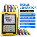 FNIRSI® SG-004A Signal Generator & Calibrator 4-20mA 0-24V (Current, Voltage, PWM & Thermocouple Simulator)
