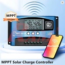 MPPT 60A Solar Charge Controller 12V/24V- With Bluetooth Mobile APP