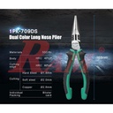 Pro'sKit® 1PK-709DS Dual Color Long Nose Plier 166mm