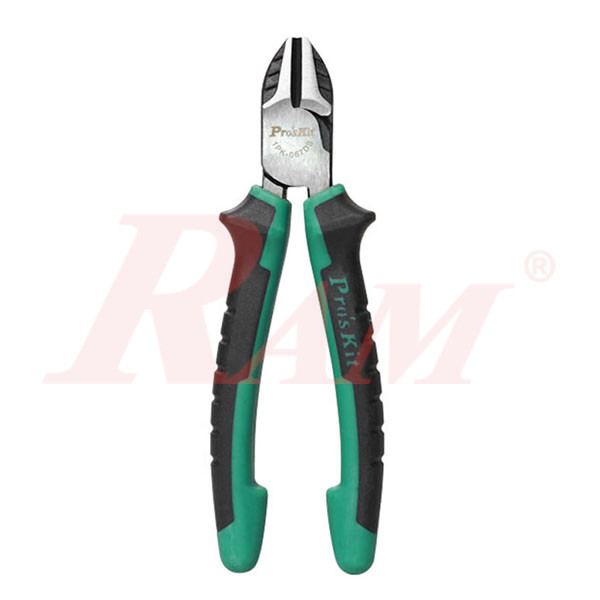 Pro'sKit® 1PK-067DS Dual Color Side Cutting Plier 165mm